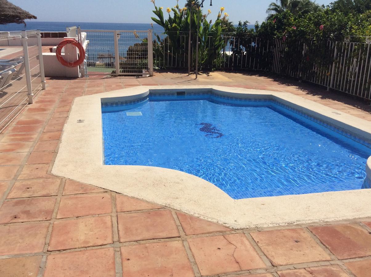 Mansion Alhamar - 2 Bedroom, Frontline Beach, Mountain Views, Full Size Pool, Tennis Courts, Close To Shops, On-Site Bar & Chiringuito Sitio de Calahonda Eksteriør bilde