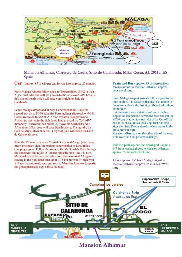 Mansion Alhamar - 2 Bedroom, Frontline Beach, Mountain Views, Full Size Pool, Tennis Courts, Close To Shops, On-Site Bar & Chiringuito Sitio de Calahonda Eksteriør bilde