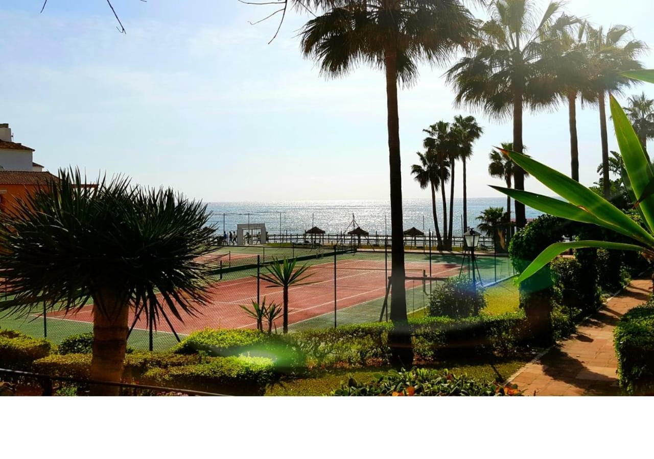 Mansion Alhamar - 2 Bedroom, Frontline Beach, Mountain Views, Full Size Pool, Tennis Courts, Close To Shops, On-Site Bar & Chiringuito Sitio de Calahonda Eksteriør bilde